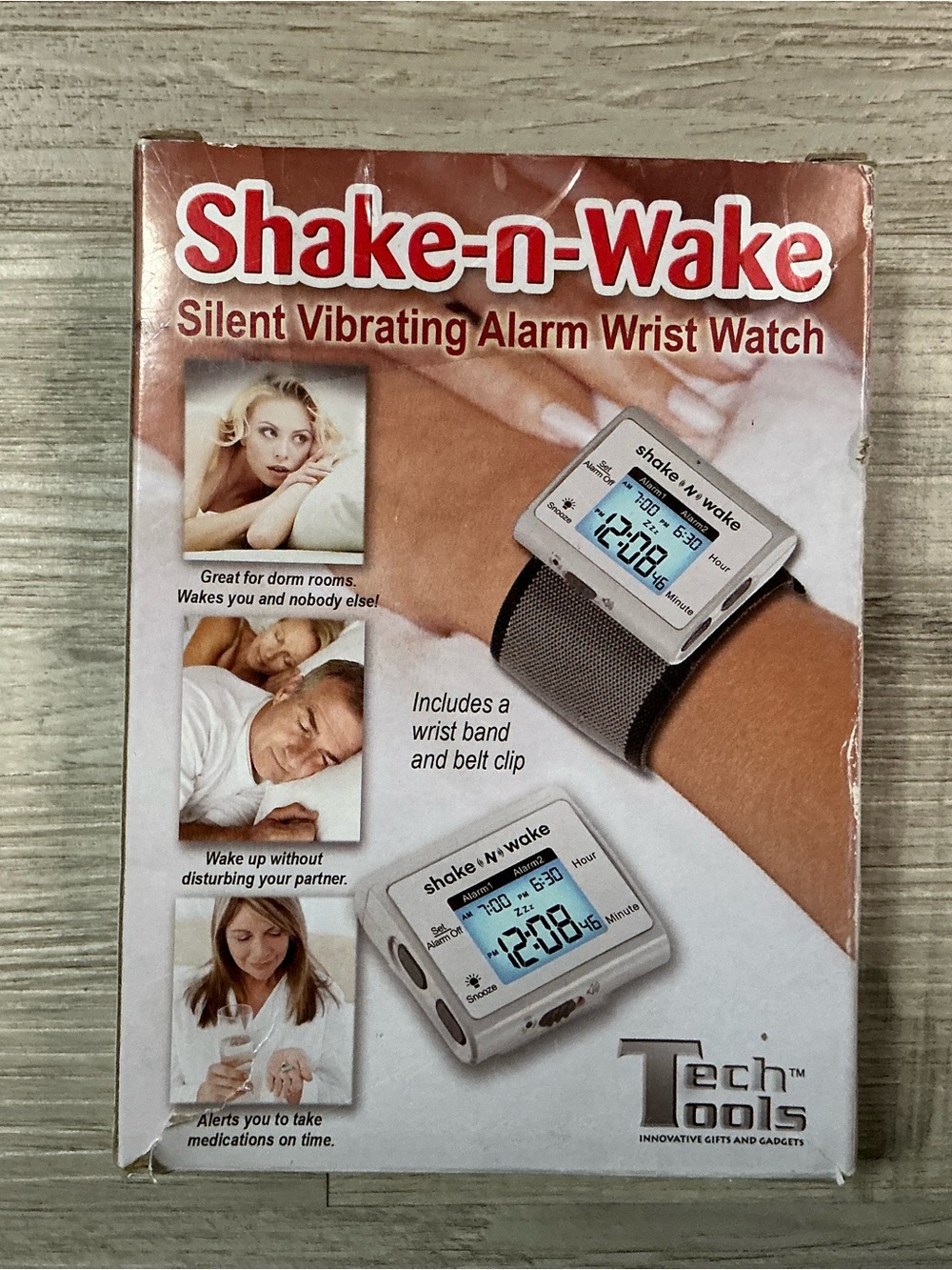 Tech Tools Shake-n-Wake PI-180SNW Vibrating Alarm – Pls Read Description